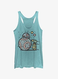 Star Wars Episode IX The Rise Of Skywalker Droid Team Girls Tank