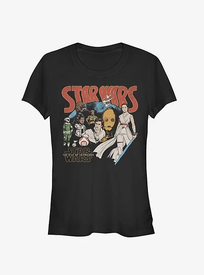 Star Wars Episode IX The Rise Of Skywalker Kylo Red Mask Girls T-Shirt