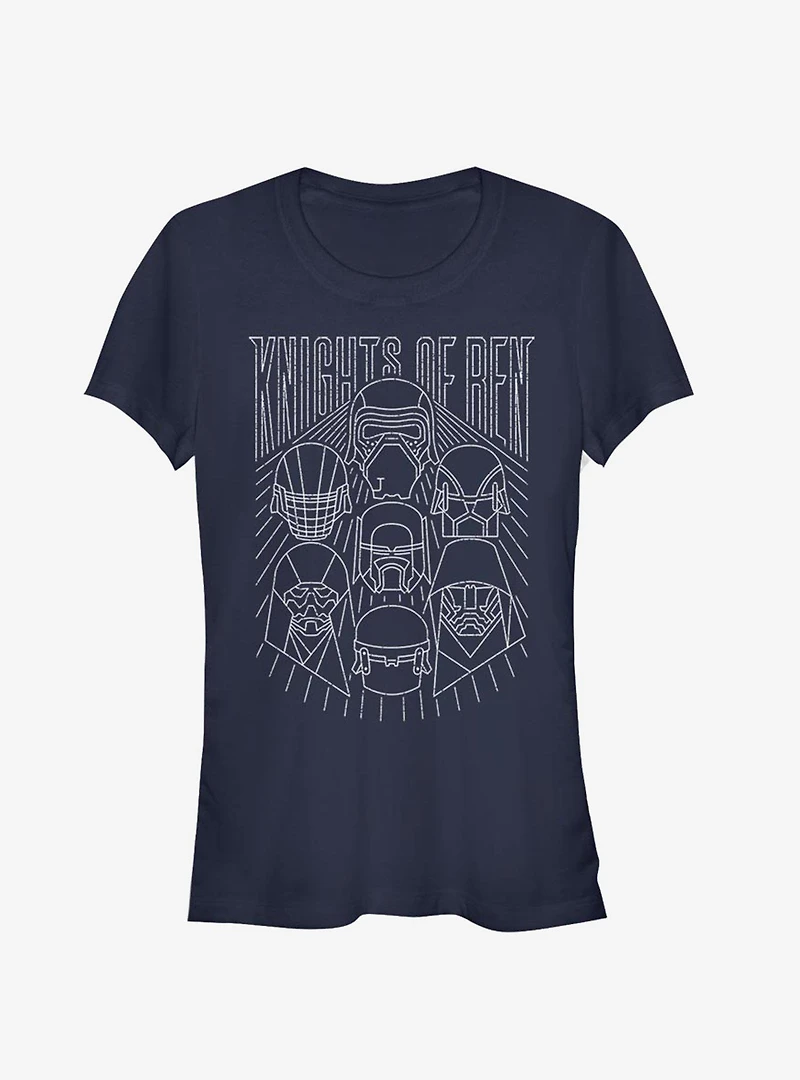 Star Wars Episode IX The Rise Of Skywalker Retro Buddies Girls T-Shirt