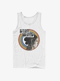Star Wars Episode IX The Rise Of Skywalker Vintage Rey Rainbow White KTS Tank
