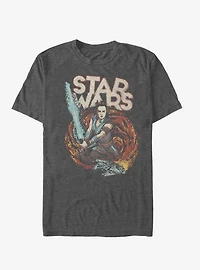 Star Wars Episode IX The Rise Of Skywalker Dark Nines T-Shirt