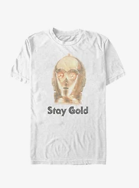 Star Wars Episode IX The Rise Of Skywalker Stay Gold T-Shirt