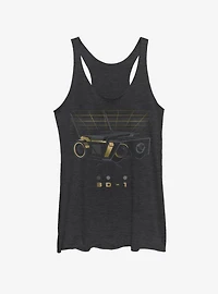 Star Wars Jedi: Fallen Order BD-1 Gold Girls Tank