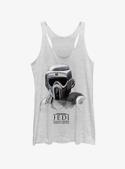 Star Wars Jedi: Fallen Order Scout Trooper Mask Girls Tank