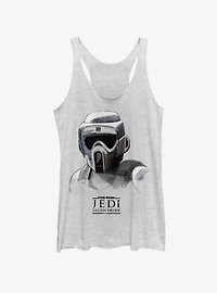 Star Wars Jedi: Fallen Order Scout Trooper Mask Girls Tank