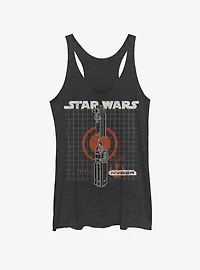 Star Wars: The Rise of Skywalker Kyber Girls Tank