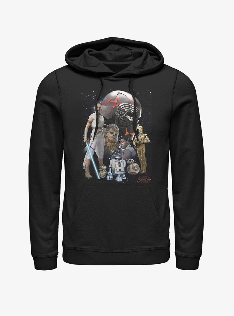 Star Wars: The Rise of Skywalker Galaxies Heroes Hoodie