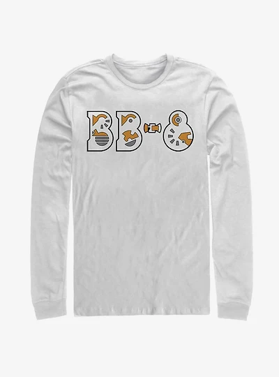Star Wars: The Rise of Skywalker Droid Parts Long-Sleeve T-Shirt