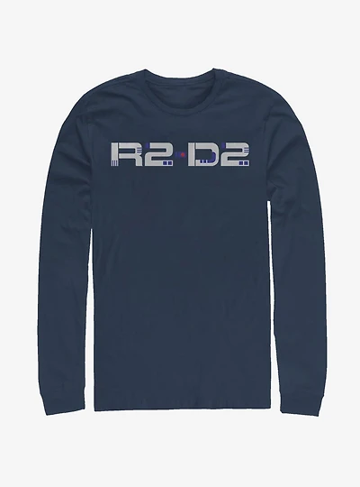 Star Wars Episode IX The Rise Of Skywalker Droid Design Long-Sleeve T-Shirt