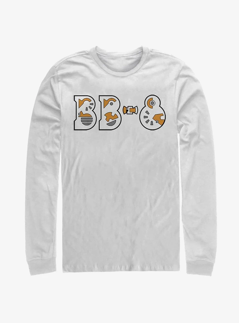 Star Wars Episode IX The Rise Of Skywalker Droid Parts Long-Sleeve T-Shirt
