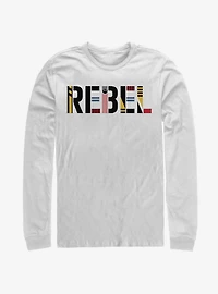 Star Wars Episode IX The Rise Of Skywalker Rebel Simple Long-Sleeve T-Shirt