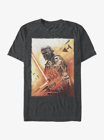 Star Wars Episode IX The Rise Of Skywalker Kylo Poster T-Shirt