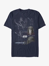 Star Wars Episode IX The Rise Of Skywalker Ren Maps T-Shirt