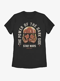 Star Wars Episode IX The Rise Of Skywalker Dark Side Power Womens T-Shirt