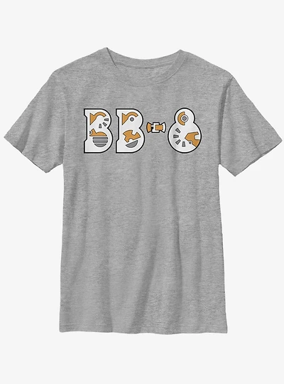 Star Wars Episode IX The Rise Of Skywalker Droid Parts Youth T-Shirt