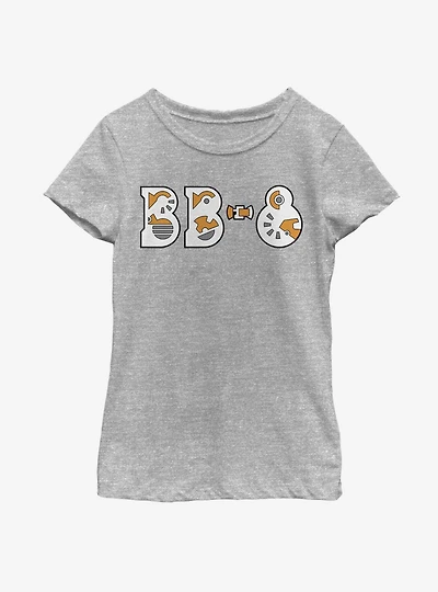 Star Wars Episode IX The Rise Of Skywalker Droid Parts Youth Girls T-Shirt