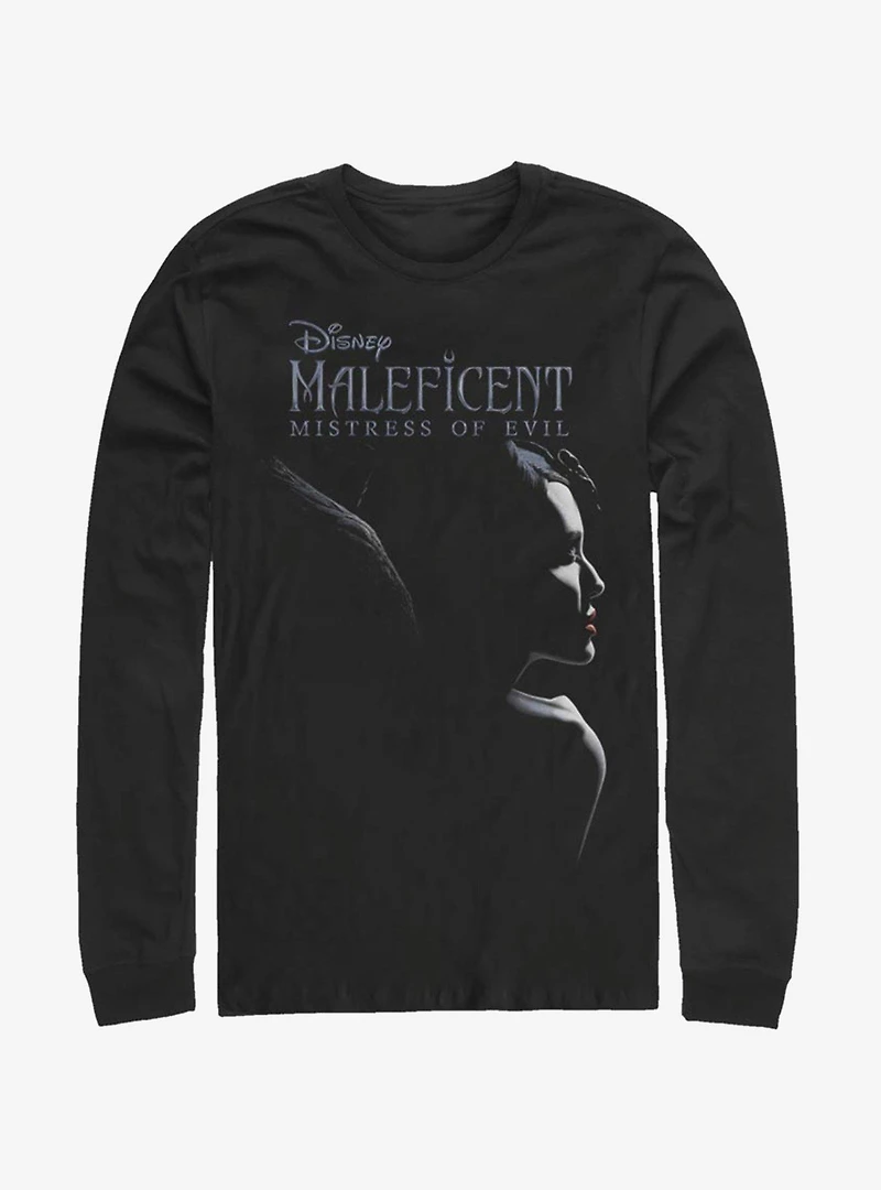 Disney Maleficent: Mistress Of Evil Movie Logo Long-Sleeve T-Shirt
