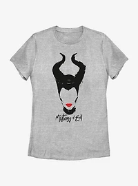 Disney Maleficent: Mistress Of Evil Red Lips Womens T-Shirt