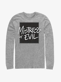 Disney Maleficent: Mistress Of Evil Bold Text Long-Sleeve T-Shirt