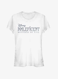 Disney Maleficent: Mistress Of Evil Movie Title Girls T-Shirt
