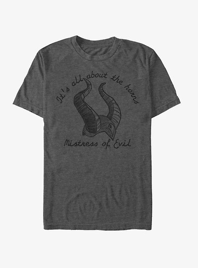 Disney Maleficent: Mistress Of Evil All About The Horns T-Shirt