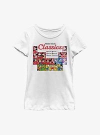 Disney Mickey Mouse Periodic Table Of Classics Youth Girls T-Shirt