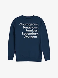 Marvel Avengers: Endgame Name List Sweatshirt