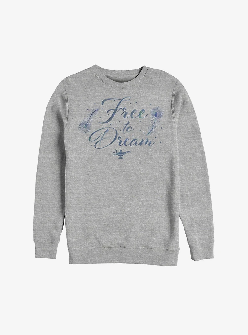 Disney Aladdin 2019 Free To Dream Sweatshirt
