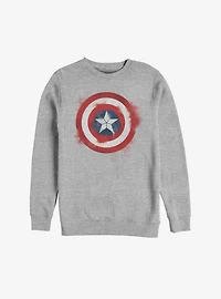 Marvel Captain America Spray Logo Sweatshirt