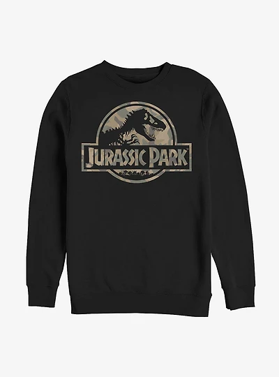 Jurassic Park Camo Logo Sweatshirt