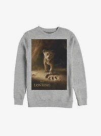 Disney The Lion King 2019 Simba Poster Sweatshirt