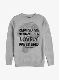 Jurassic Park Remind Me To Sweatshirt