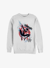 Marvel Spider-Man: Into The Spider-Verse Graffiti Spider Sweatshirt
