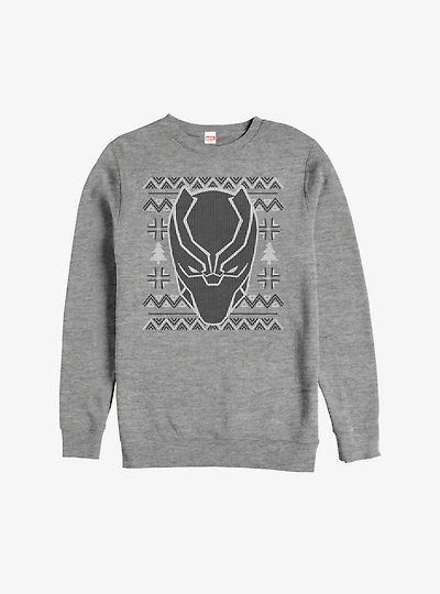 Marvel Black Panther Christmas Pattern Sweatshirt