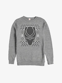 Marvel Black Panther Christmas Pattern Sweatshirt