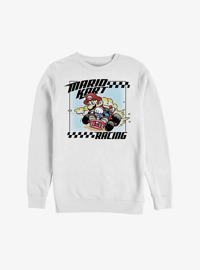 Nintendo Super Mario Kart Race Hard Sweatshirt