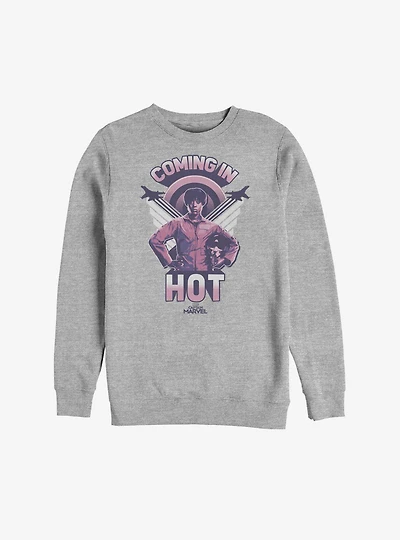 Marvel Captain Coming Hot Sweatshirt