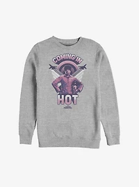 Marvel Captain Coming Hot Sweatshirt