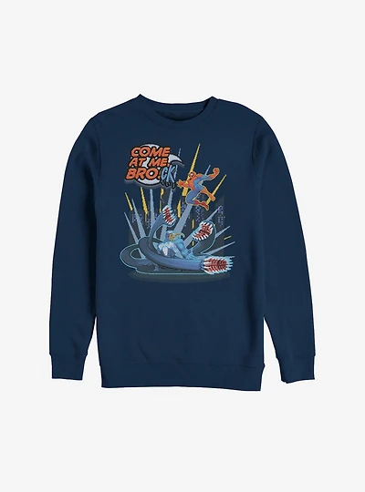 Marvel Spider-Man Come At Me Brock Sweatshirt