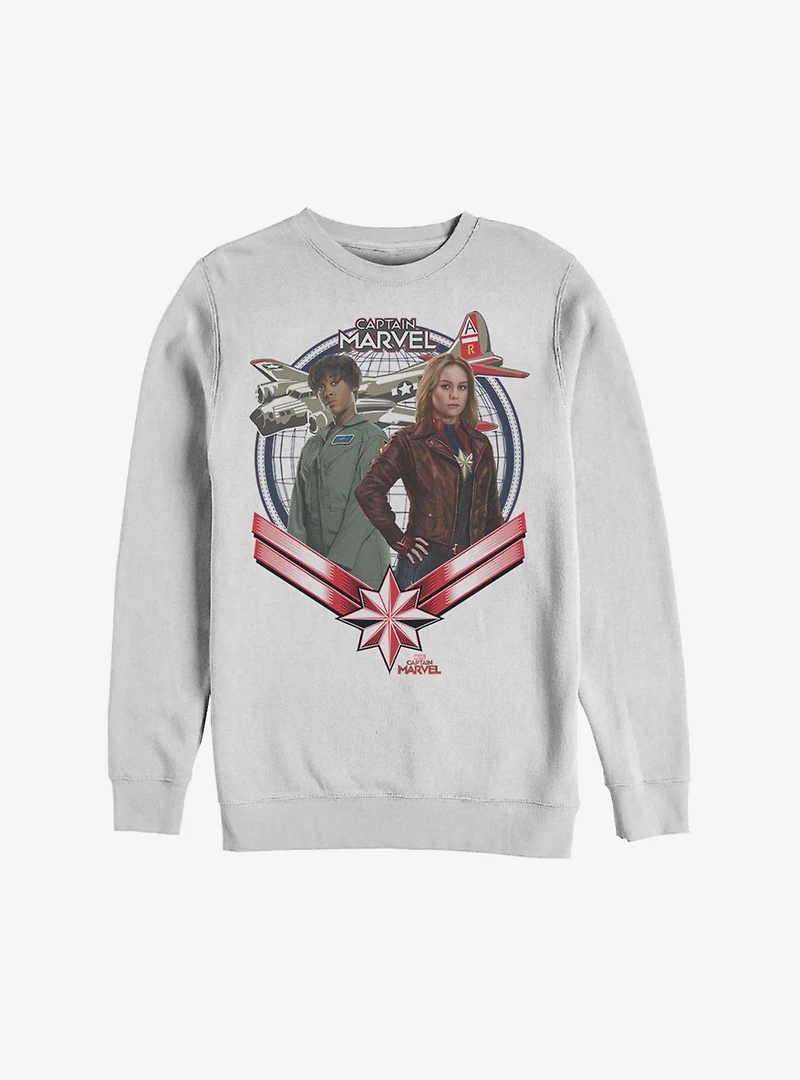 Marvel Captain Two Gunners Sweatshirt