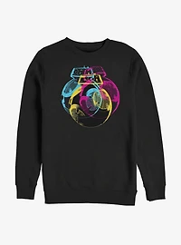 Star Wars Episode VIII The Last Jedi Golden BB-8 Sweatshirt