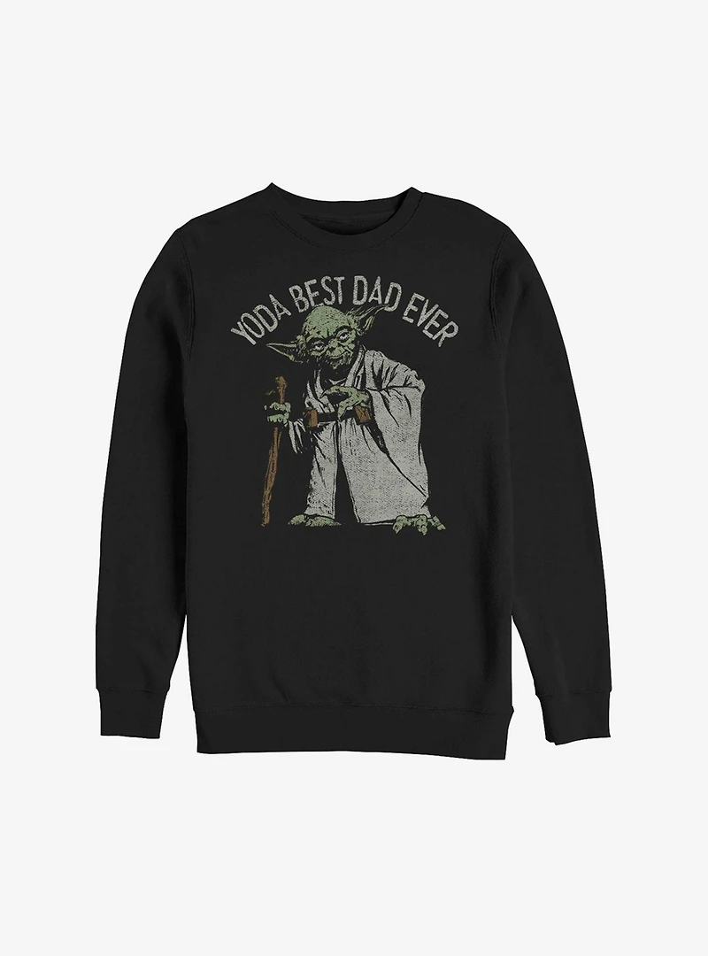 Star Wars Yoda Best Dad Sweatshirt
