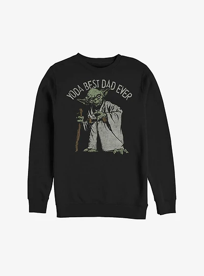 Star Wars Yoda Best Dad Sweatshirt