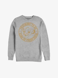 Disney The Lion King Training To Be Sweatshirt