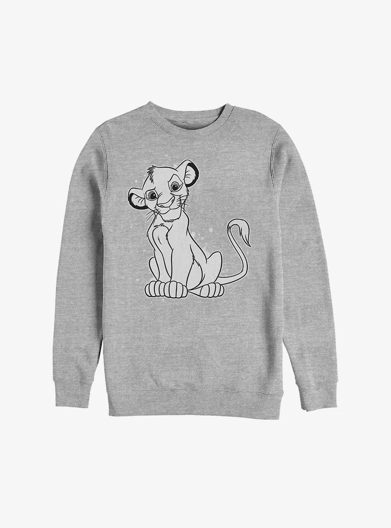 Disney The Lion King Young Simba Sweatshirt