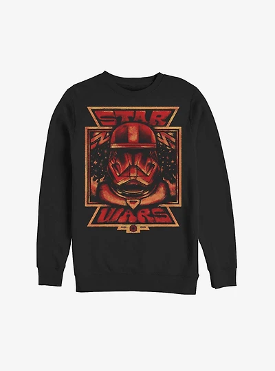 Star Wars Episode IX The Rise Of Skywalker Red Perspective Sweatshirt