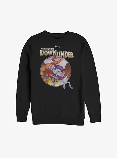 Disney The Rescuers Down Under Logo Sweatshirt