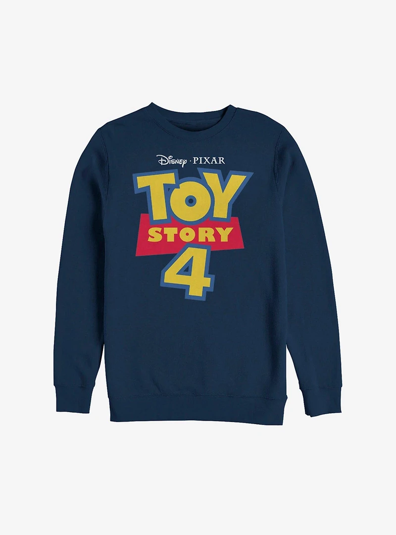 Disney Pixar Toy Story 4 Full Color Logo Sweatshirt