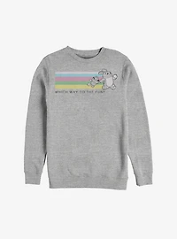 Disney Pixar Toy Story 4 Which Way To Fun Sweatshirt
