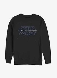 Star Wars Episode IX The Rise Of Skywalker Classic Galaxy Logo Sweatshirt